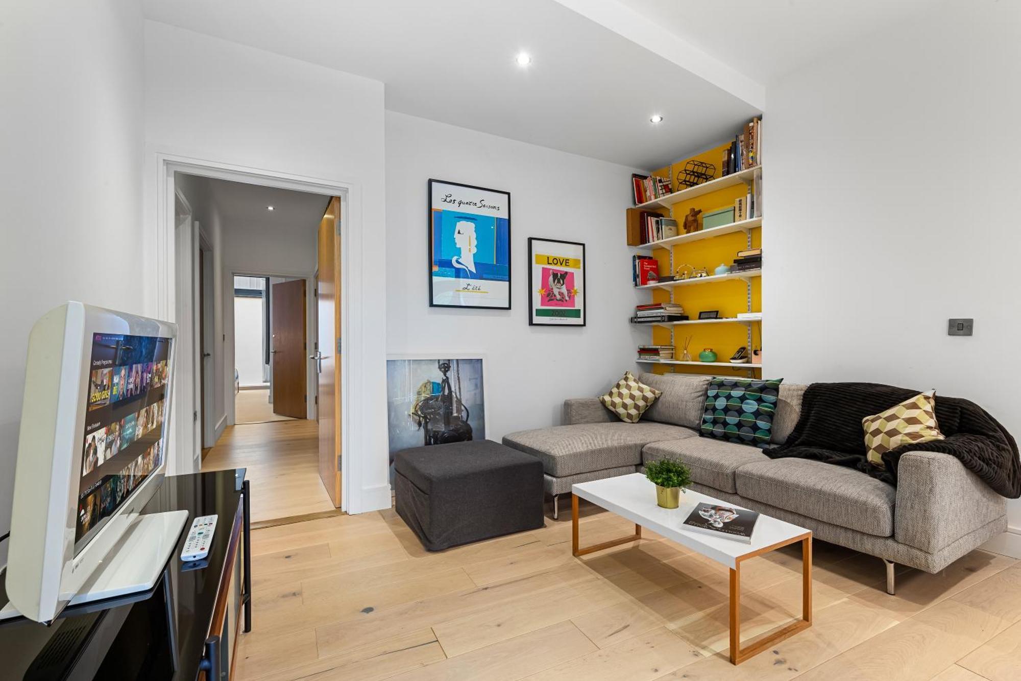 Trendy 2 Bed Flat In Greenwich With Car Parking Londyn Zewnętrze zdjęcie