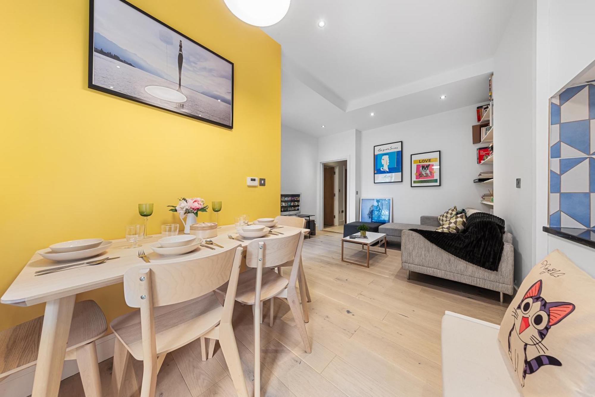 Trendy 2 Bed Flat In Greenwich With Car Parking Londyn Zewnętrze zdjęcie