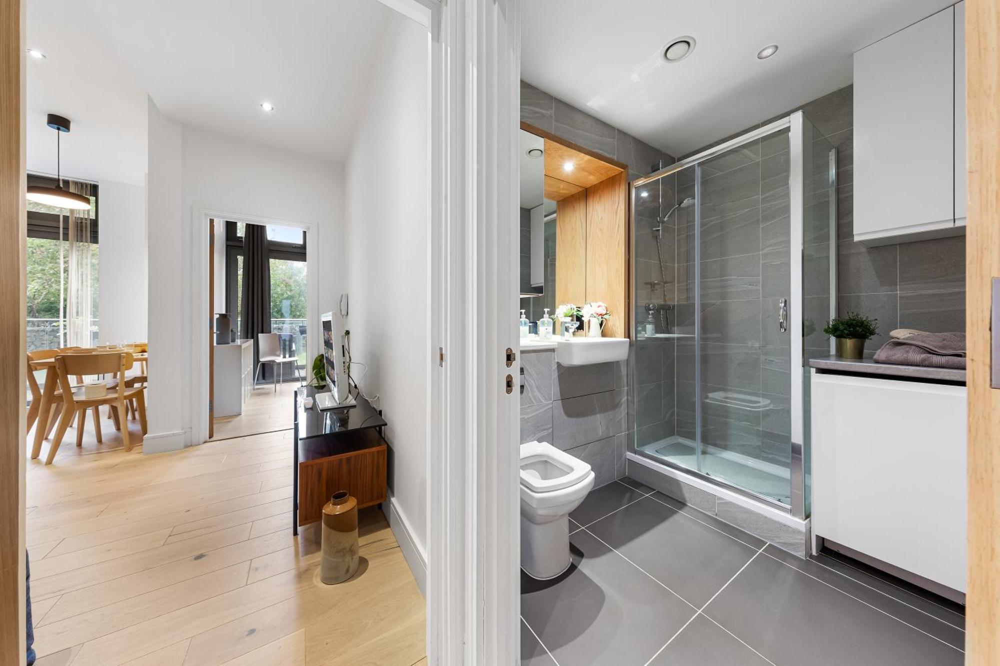 Trendy 2 Bed Flat In Greenwich With Car Parking Londyn Zewnętrze zdjęcie